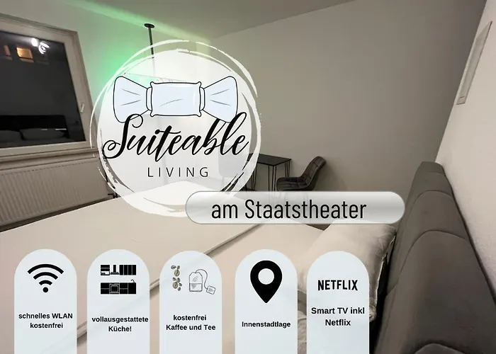 Suiteable-Living Moderne, zentrale Einraumwohnung