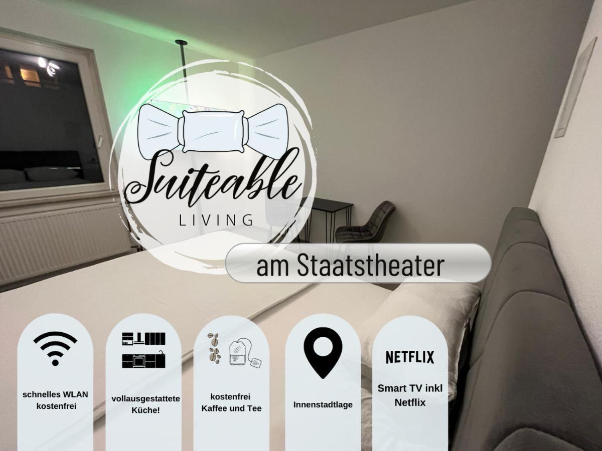Apartment Suiteable-living Moderne, Zentrale Einraumwohnung
